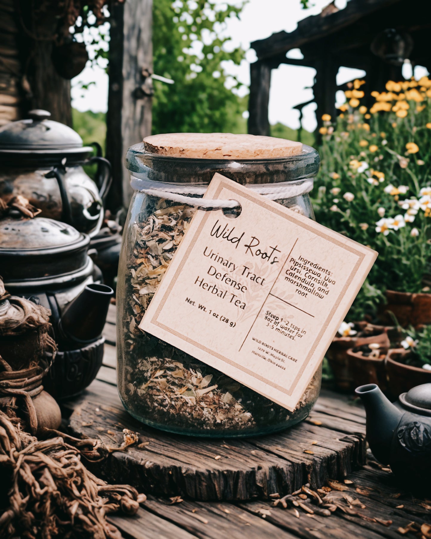 Urinary Tract Defense Tea | Uva Ursi & Cornsilk Blend