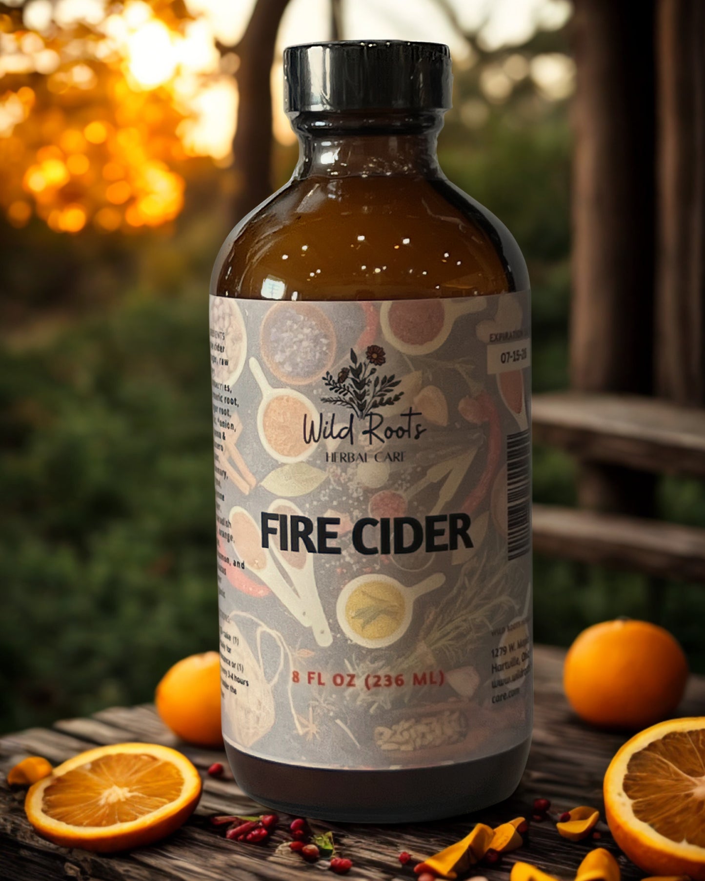 Organic Fire Cider Tonic | Daily Vitality & Seasonal Support
