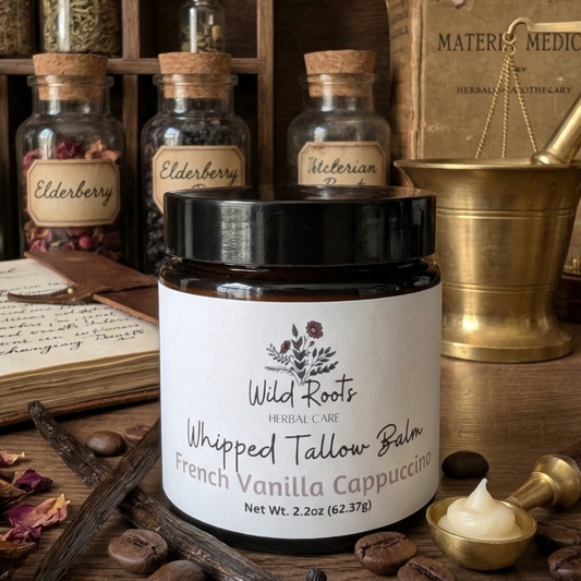 organic vanilla cappuccino body butter face balm lotion, cream  