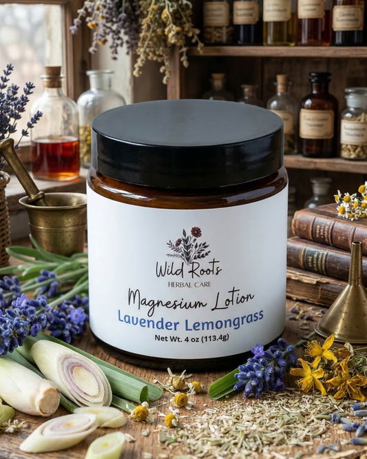 sleep aid magnesium cream lavender lemongrass, soothing, restorative, 