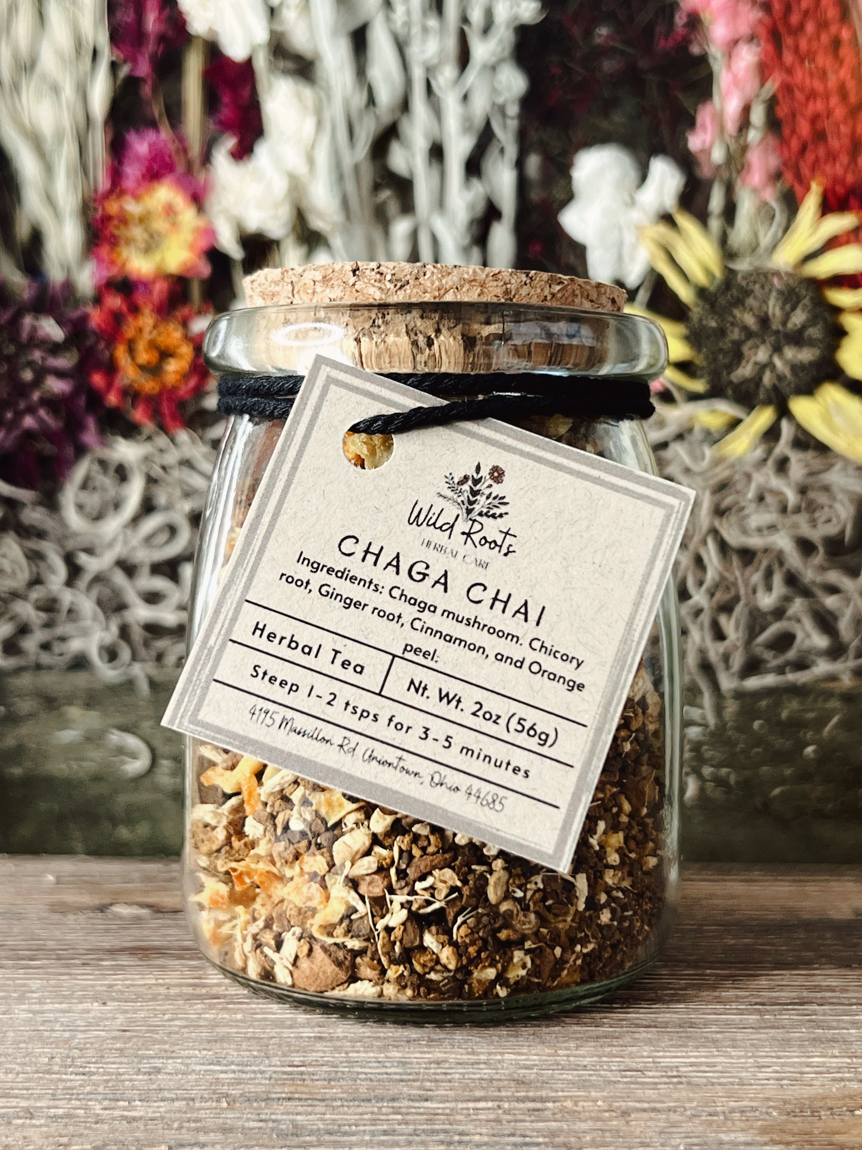 Chaga Chai Tea – Wild Roots Herbal Care